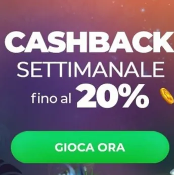 Winspark promo cashback settimanale it