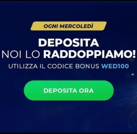 Winspark promo doppio deposito it